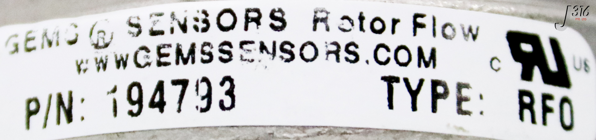 37152 GEMS SENSORS ROTOR FLOW SENSOR TYPE RFO 194793 | eBay